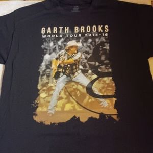 Garth Brooks Concert Tee, World Tour 2014-2016-Adult XL